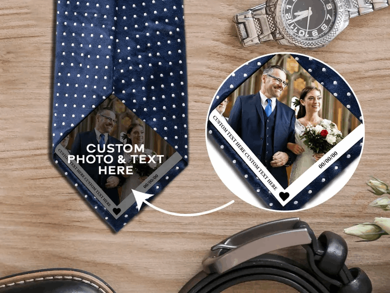 Nœud Papillon Personnalisé avec Photo 