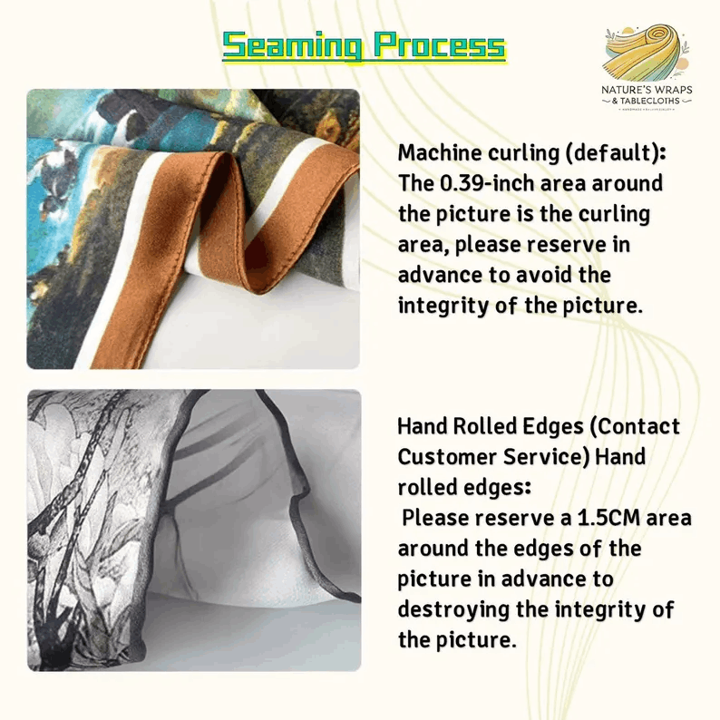 Écharpe personnalisée en soie – Élégance raffinée et création unique