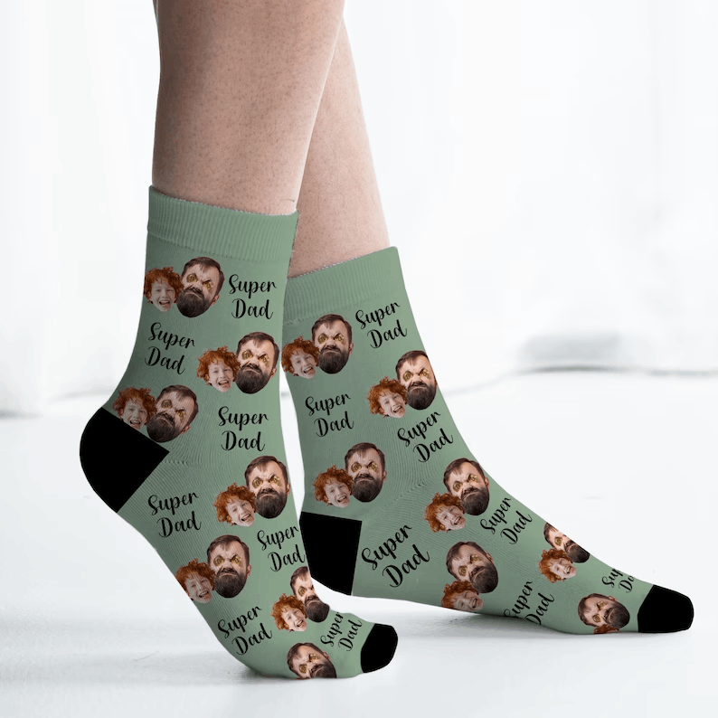 Custom Face Socks, Custom Socks for Man Women, Personalized Picture Socks, Photo Sock, Custom Sock Gift for Birthday, Custom Christmas Gifts