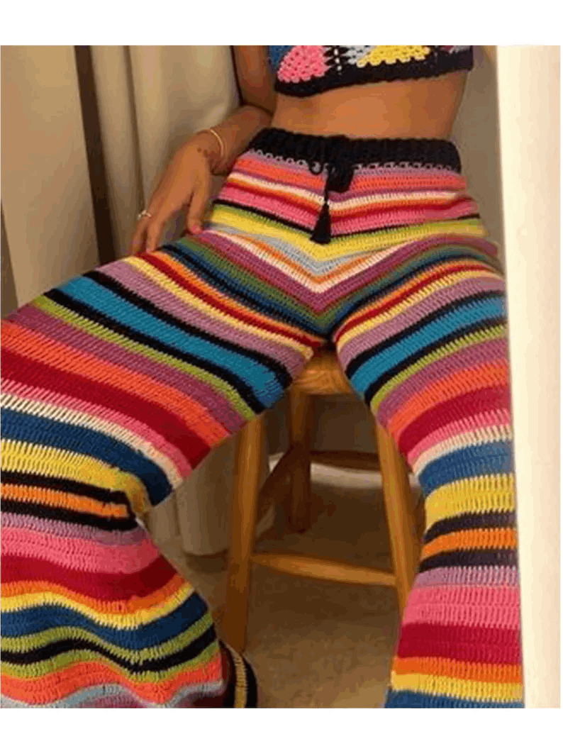 Boho Pants Crochet Pattern,Famous Scrap Pants Pattern, Boho Pants,