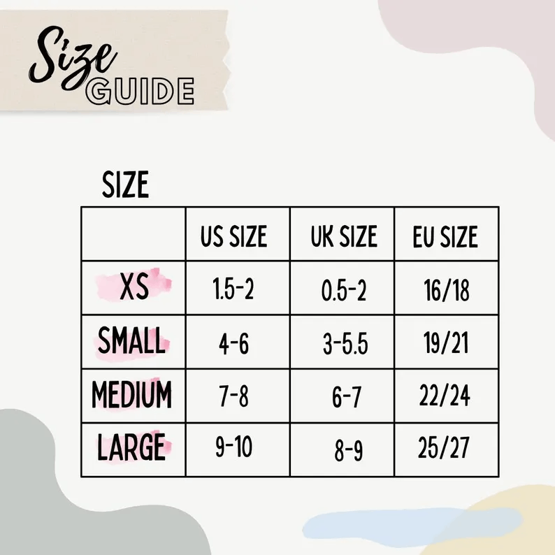 CUSTOM ORDER for Personalized Toddler Sock Anti-Slip sock Custom Name Kid Sock Preschool Kid Sock Birthday Favor in BULK order