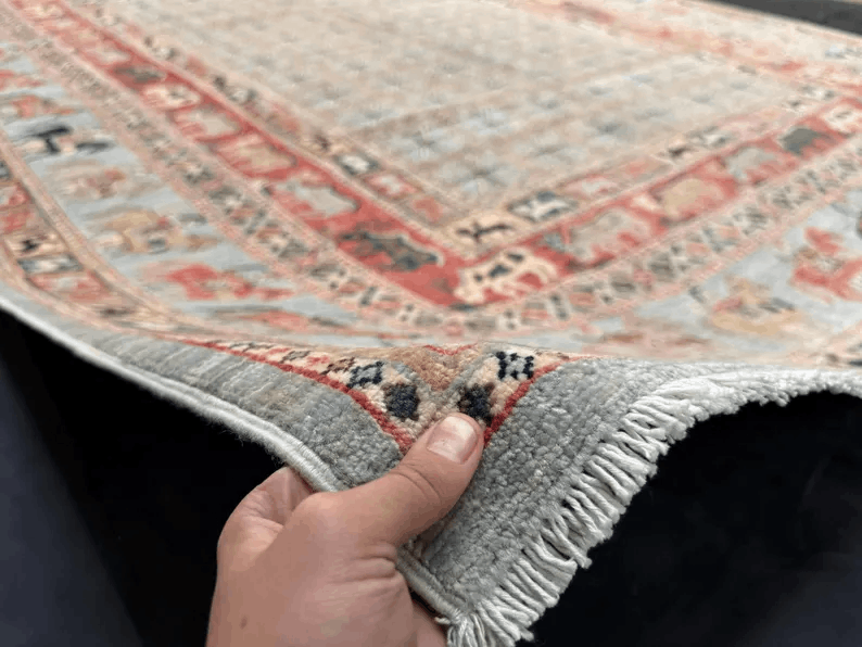 Handmade Persian Rug |Horse and Animal Motif Wool Carpet,Traditional Oriental Decor,Pazyryk Rug,Handwoven Horse Motif Rug,Unique Tribal Rug