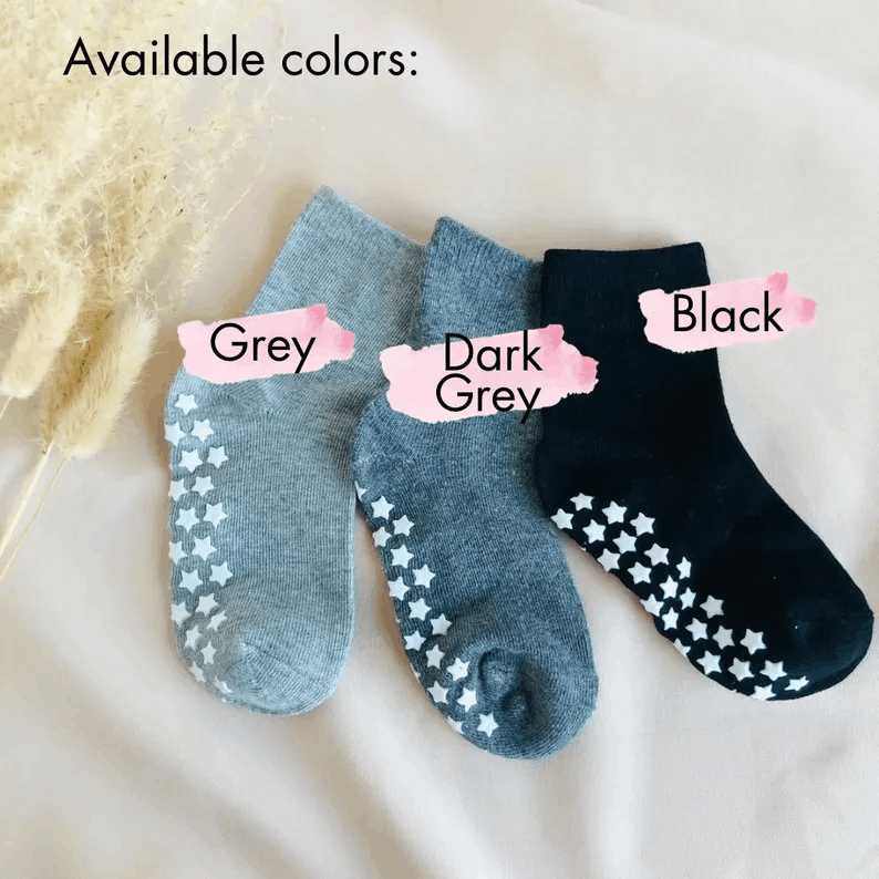 CUSTOM ORDER for Personalized Toddler Sock Anti-Slip sock Custom Name Kid Sock Preschool Kid Sock Birthday Favor in BULK order