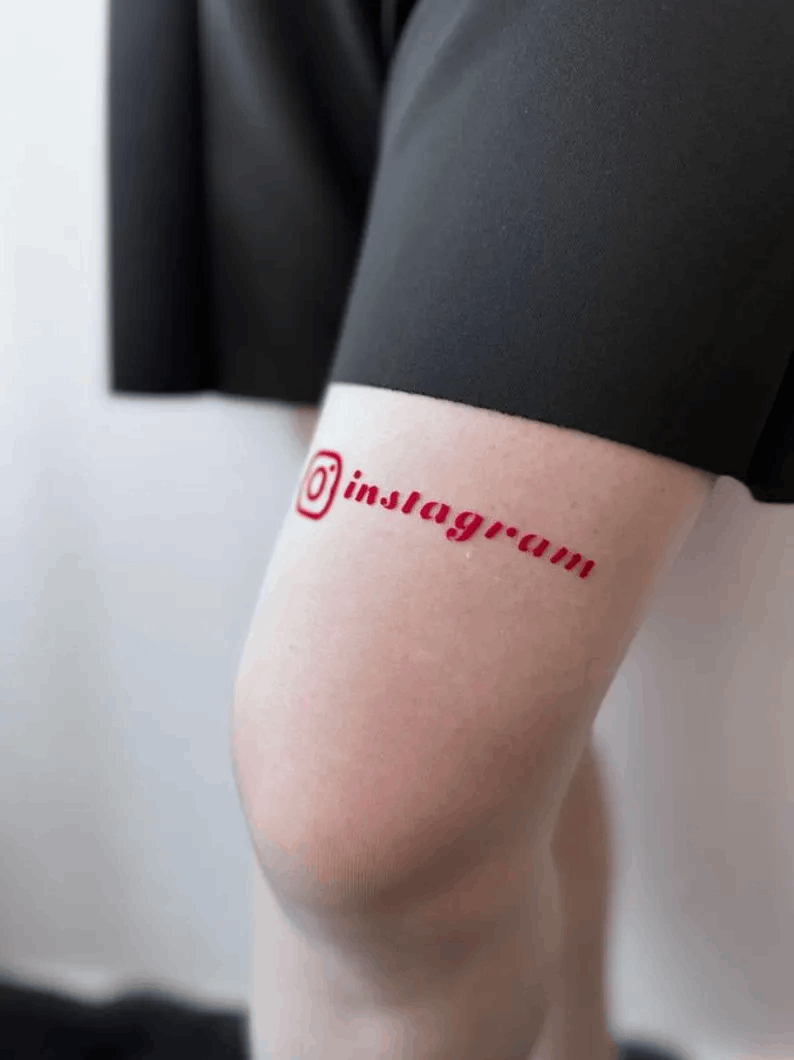 Custom Instagram Tights, Personalized Hosiery Stockings, White Knitted Tights, IG Sheer Tights