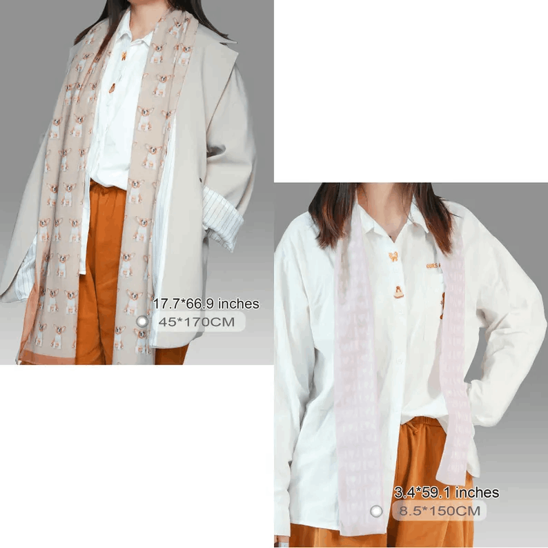 Écharpe fluide multicolore – Élégance & légèreté pour toutes les saisons