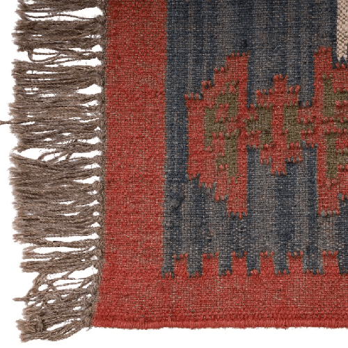 Handmade Large Kilim Rug, Handwoven, Wool and Jute Rug Handmade, Kilim Dhurrie Rug, Motifs, Oriental, Traditional Indian, Geometric, Turkish