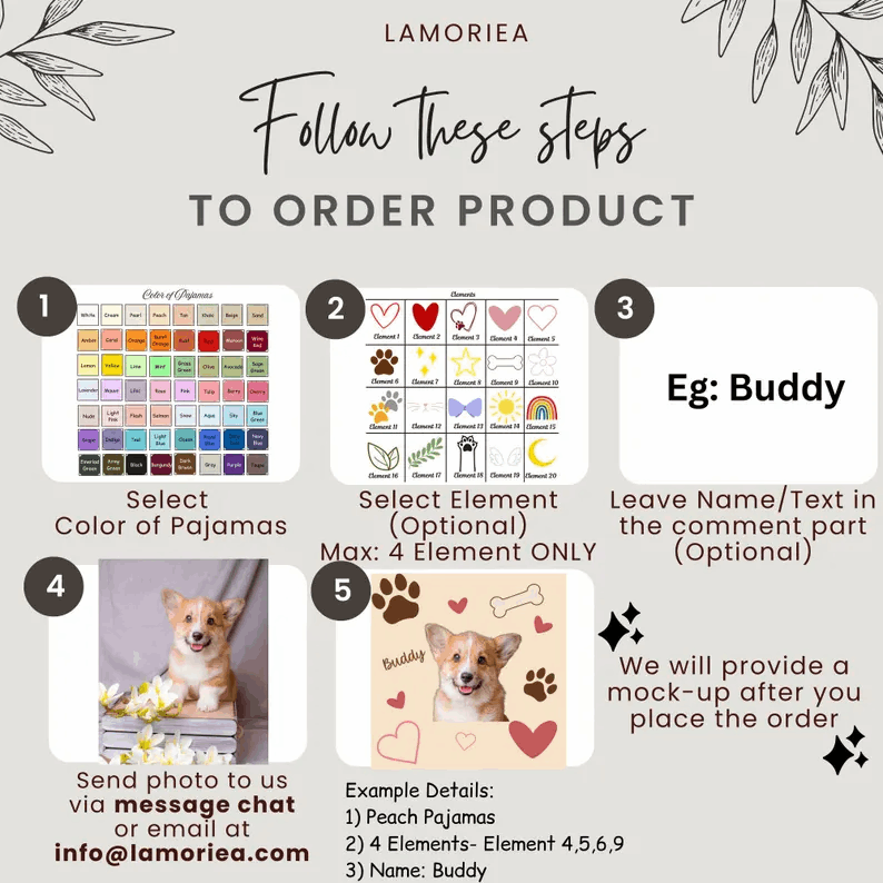 Personalized Family Pajamas, Dog Portrait, Pet Lover Gift, Pajamas Women, Pet Photo Pajamas, Memorial Gift, Gift for Her, Gift for Him