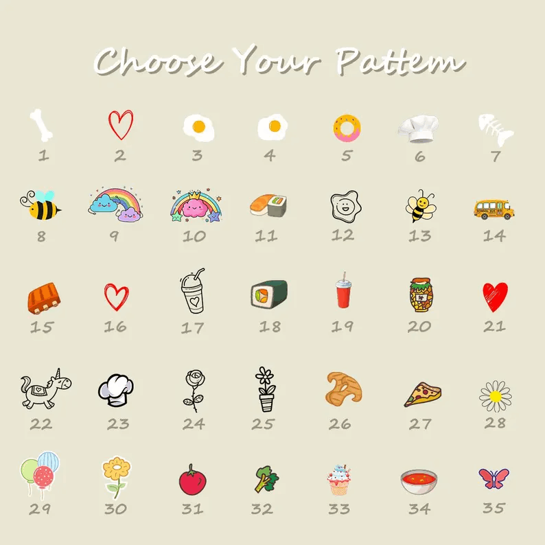 Ensemble de Moufles et Manique avec Motifs Personnalisés – Cuisine avec Style