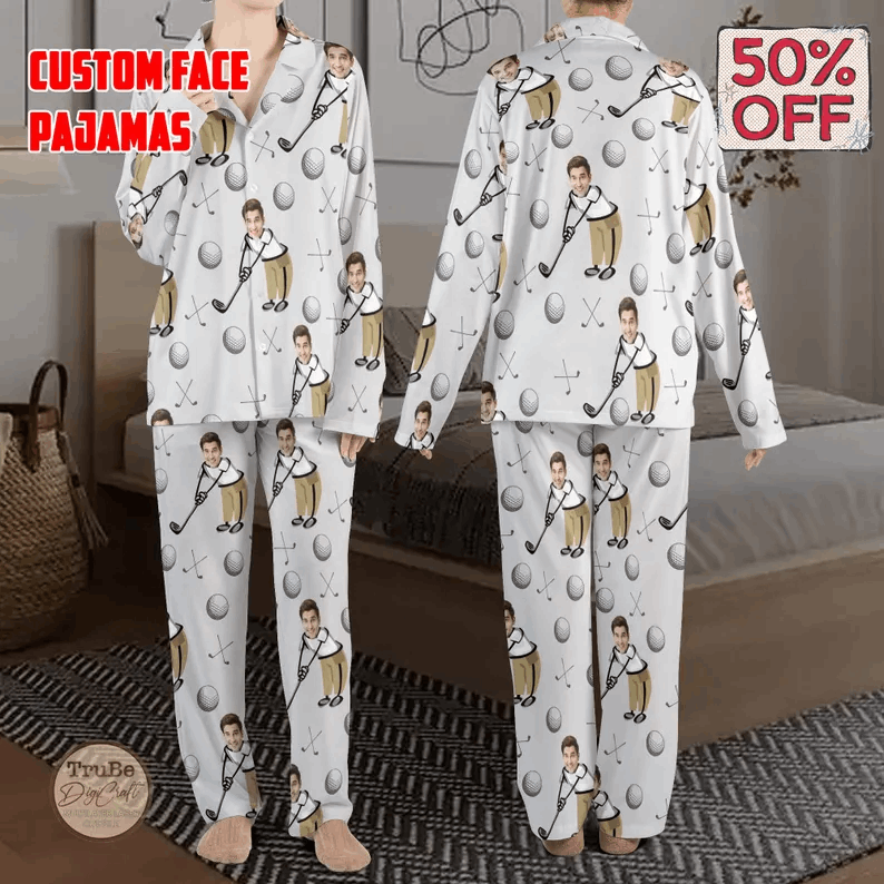 Pyjama Lama Personnalisé avec Prénom – Confort & Style Unique