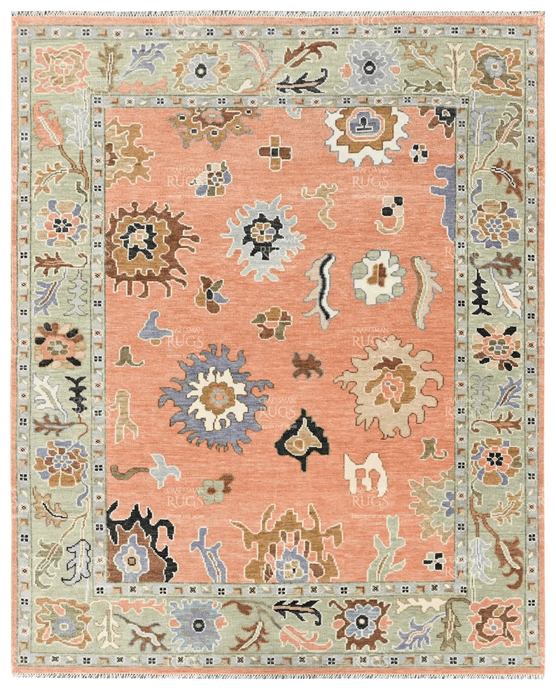 Handmade Rugs for Living Room - Antique Style Contemporary rug