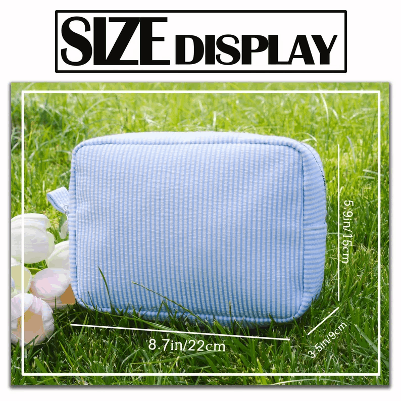 Personalized Bridesmaid Makeup Bag,Bridesmaid Gifts,Custom Cosmetic Bag,Bridal Party Gift,Bachelorette Party Gift,Large Capacity Storage Bag