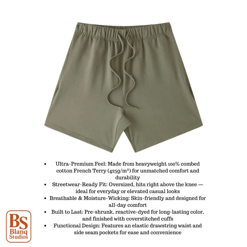 Custom Sweat Shorts with Your Design – Personalized Streetwear Shorts