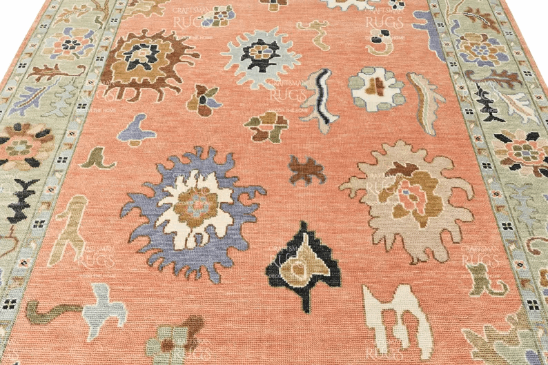 Handmade Rugs for Living Room - Antique Style Contemporary rug