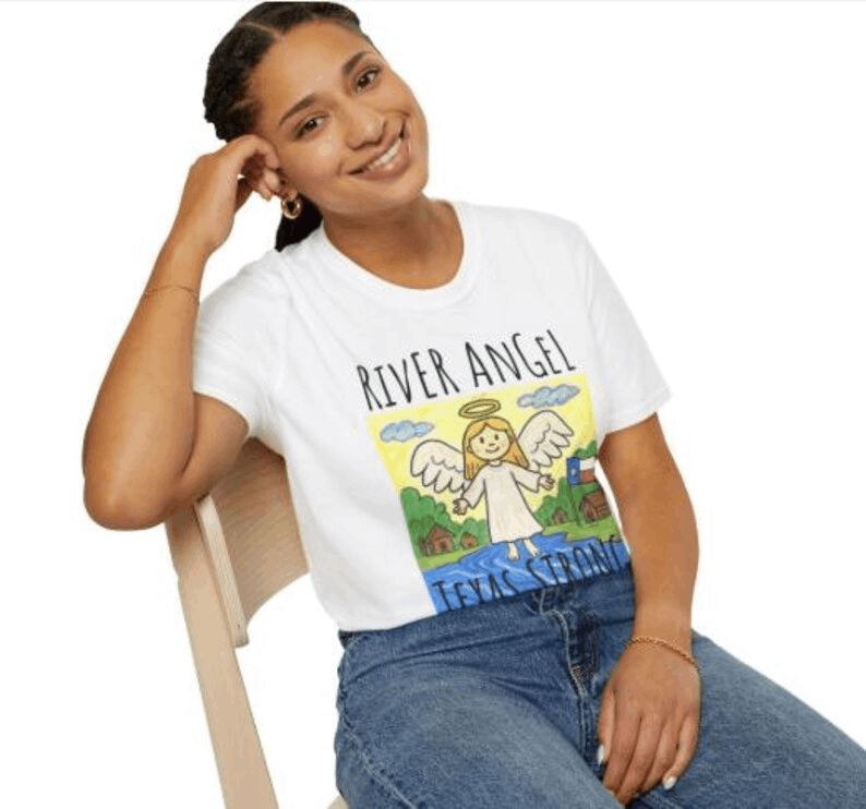 T-shirt  illustration colorée – Unisexe