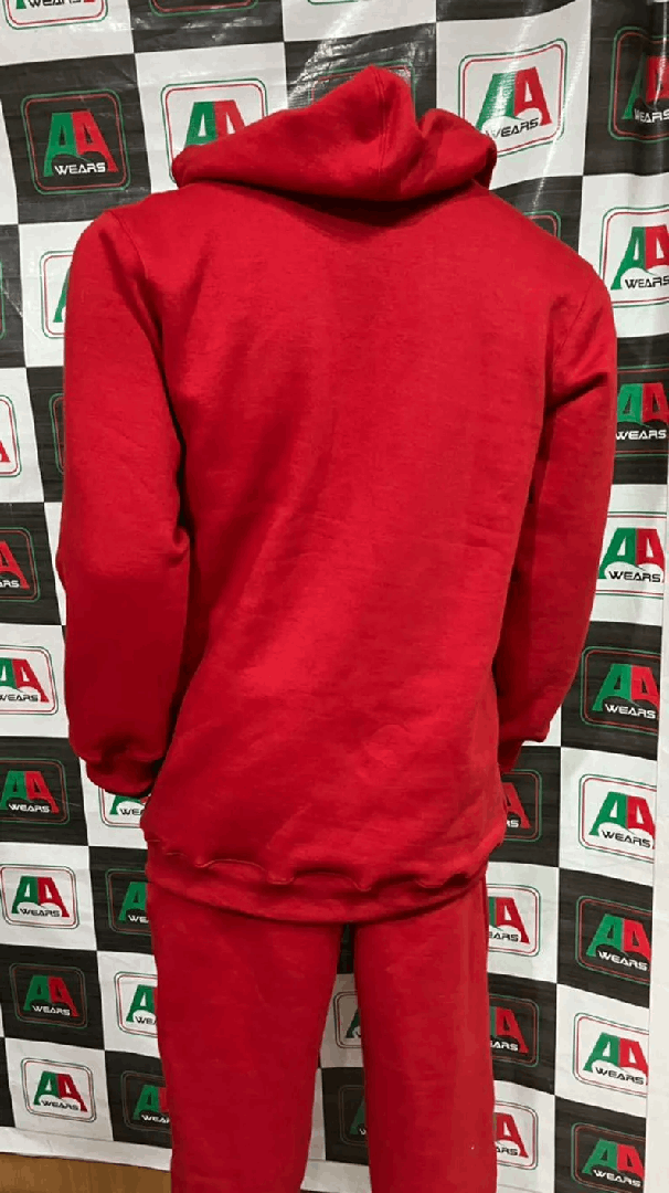 Custom Made to order tracksuits heavyweight custom embroidery work Adult Unisex all size range fleece polyester fleece taslan rain jacket