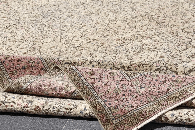 Handmade rug, Turkey rug, Boho rug, Wool rug, Doormat rug, Floor rug MBZ1462