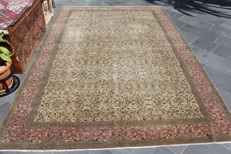 Handmade rug, Turkey rug, Boho rug, Wool rug, Doormat rug, Floor rug MBZ1462